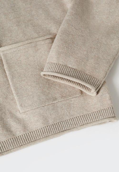 MANGO - Sweater jin3 - brown