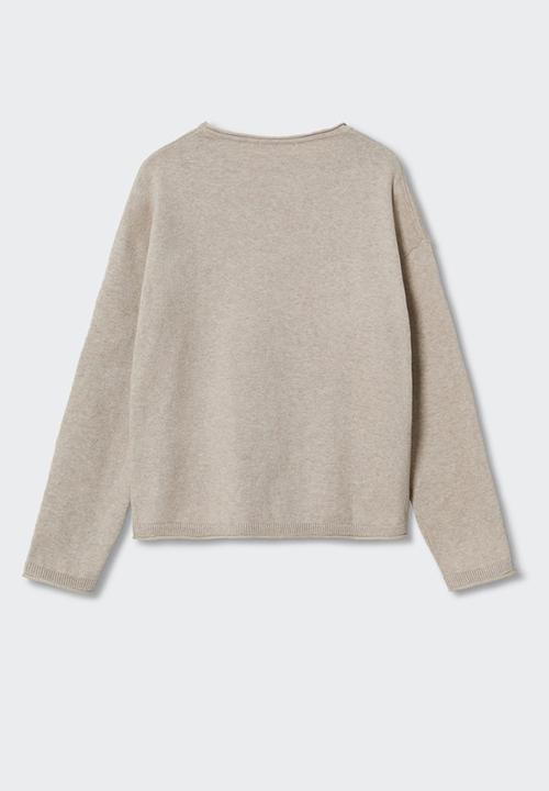 MANGO - Sweater jin3 - brown