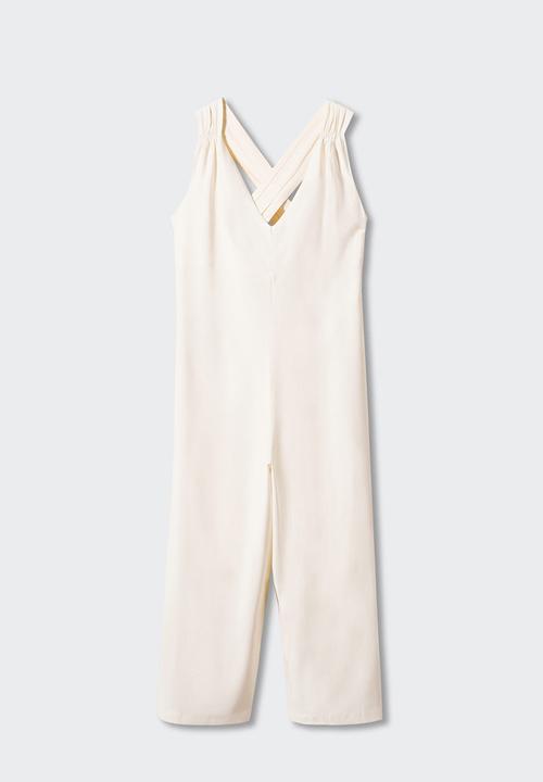 MANGO - One-piece suit ticket-h - natural