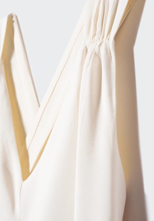 MANGO - One-piece suit ticket-h - natural