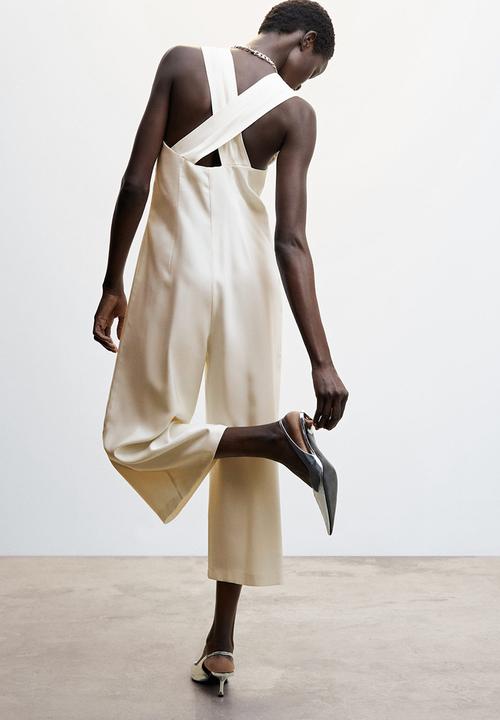 MANGO - One-piece suit ticket-h - natural
