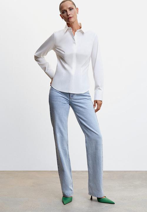 MANGO - SHIRT SOFIA - natural