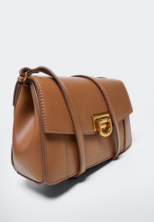 MANGO - Long strap bag - brown