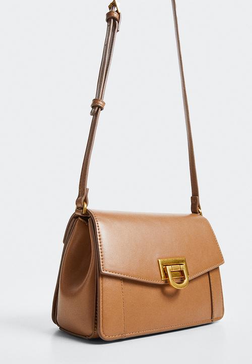 MANGO - Long strap bag - brown