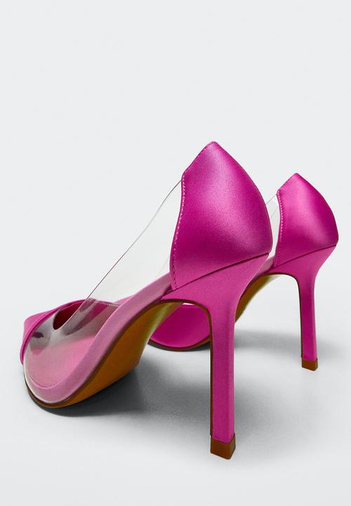 MANGO - Dova court heel - bright pink