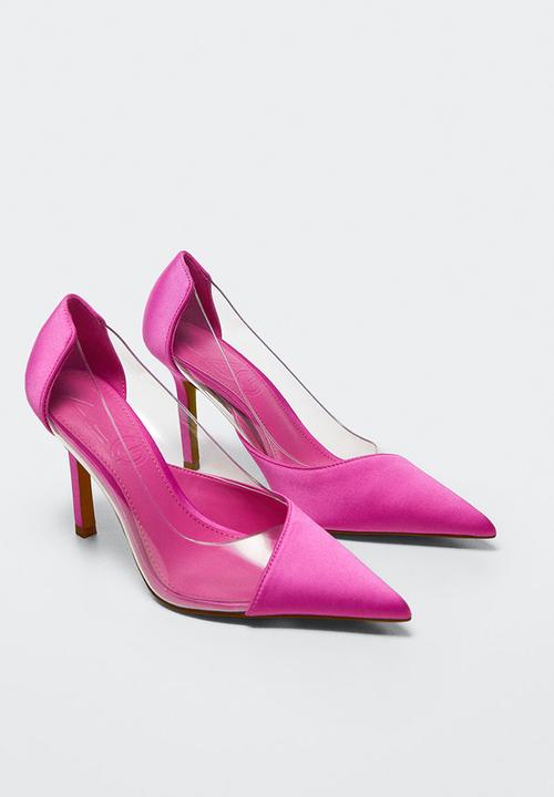 MANGO - Dova court heel - bright pink