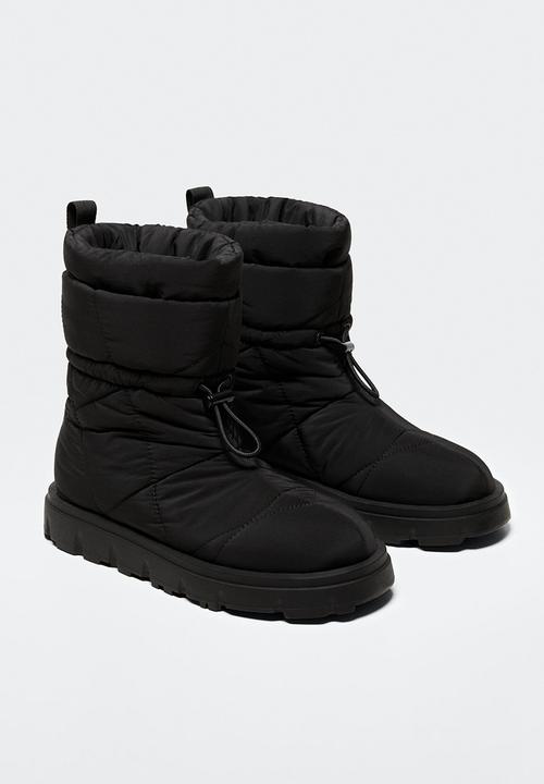 MANGO - Snow ankle boot - black
