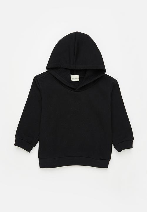 Superbalist - Infant 2pk plain hoody - black & grey mel