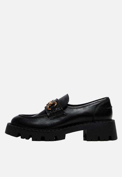 MANGO - Moc loafer - black