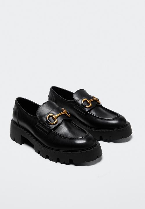 MANGO - Moc loafer - black