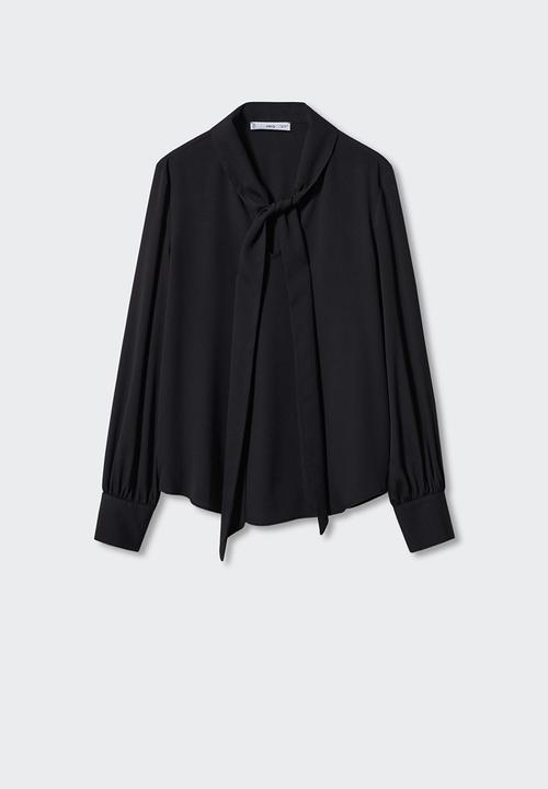 MANGO - blouse sonia - black