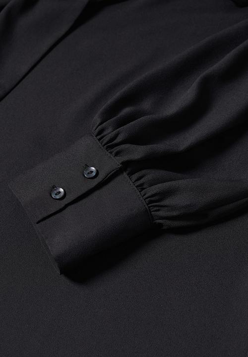 MANGO - blouse sonia - black