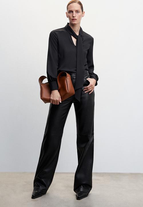 MANGO - blouse sonia - black