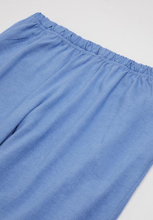 Superbalist - Boys winter pj set - white & blue