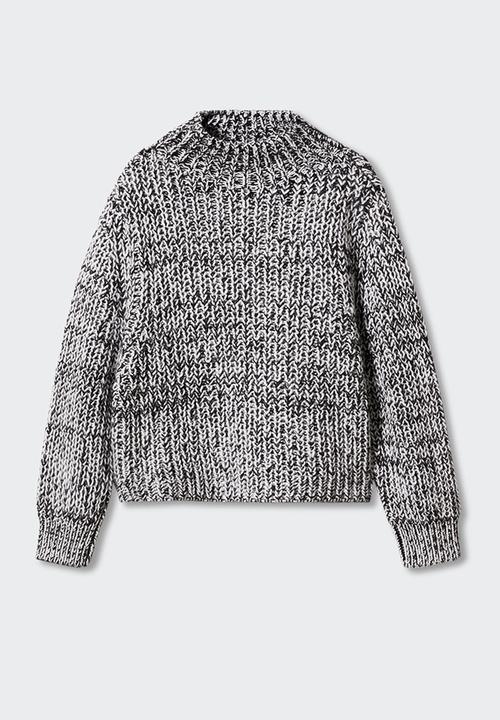 MANGO - Sweater candy - black