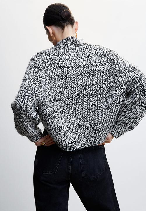MANGO - Sweater candy - black