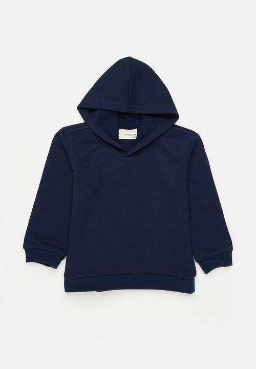Superbalist - 2 pack plain hoody - navy & light blue