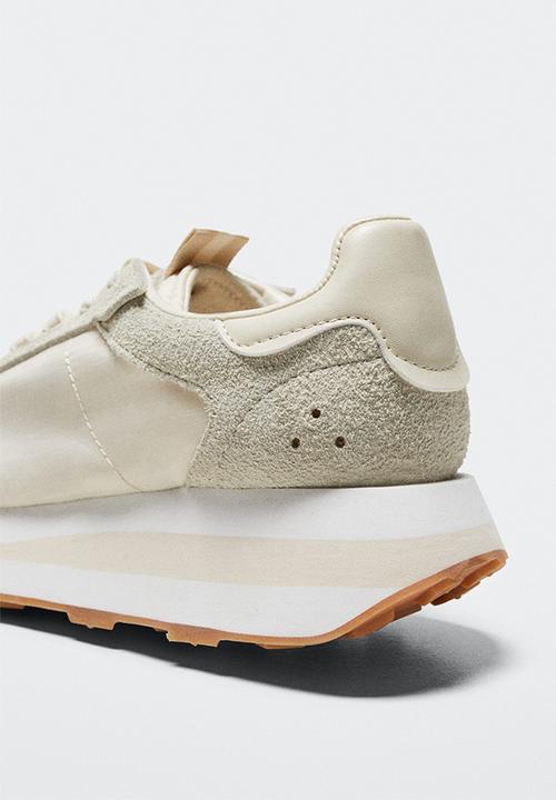 MANGO - Layer sport shoe - light beige