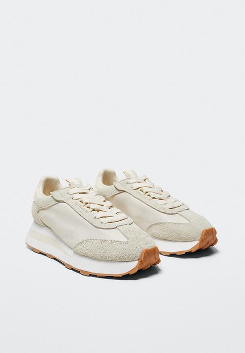 MANGO - Layer sport shoe - light beige