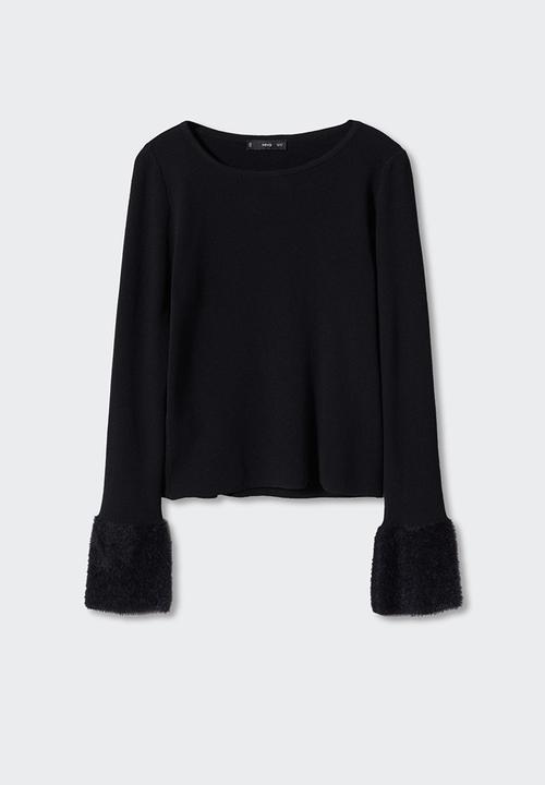 MANGO - Sweater peggy - black