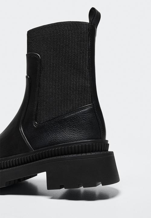 MANGO - Ying ankle boot - black