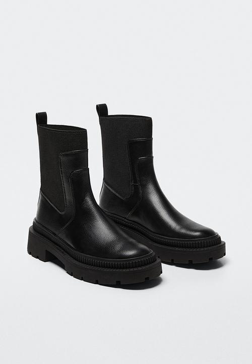 MANGO - Ying ankle boot - black