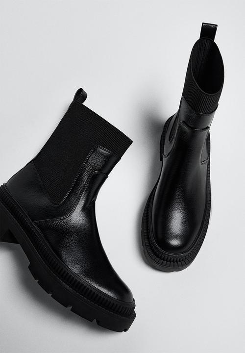 MANGO - Ying ankle boot - black