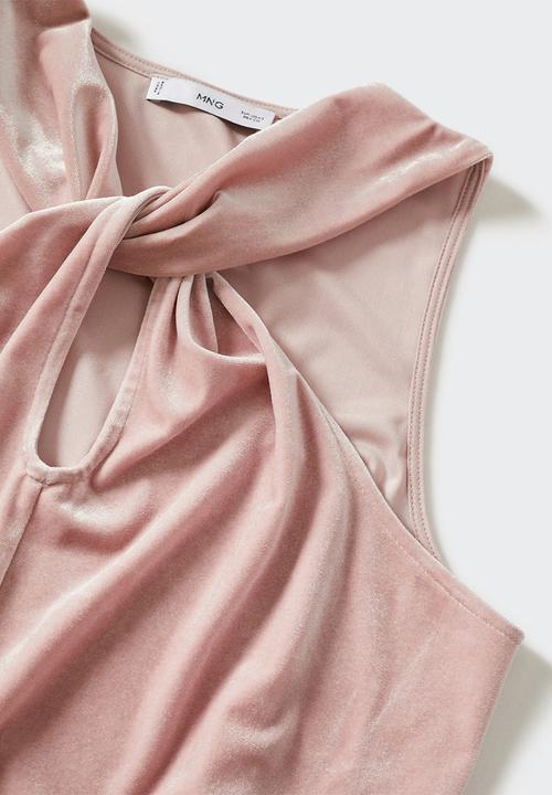 MANGO - Top xknot - light pastel