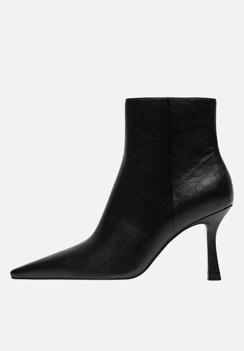 MANGO - Date ankle boot - black