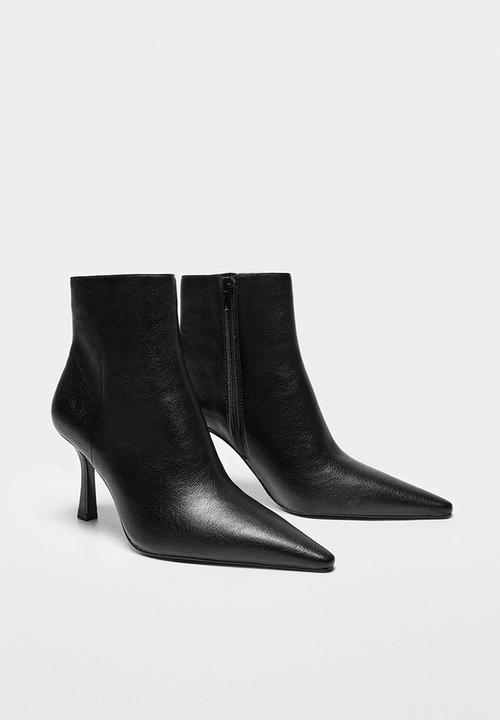MANGO - Date ankle boot - black