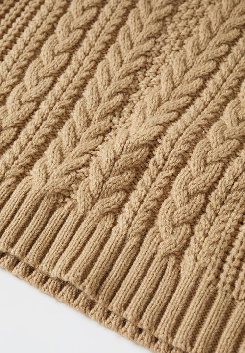MANGO - Dress bambi - light beige
