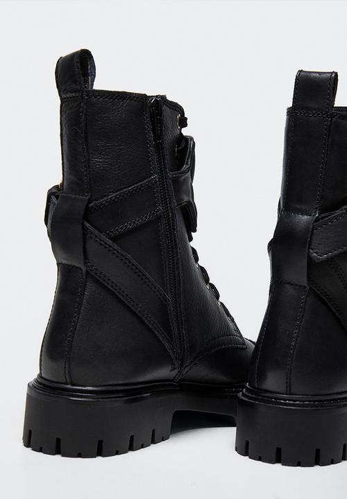 MANGO - Mila ankle boot - black