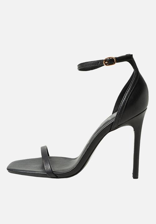 MANGO - Aussie barely there stiletto - black