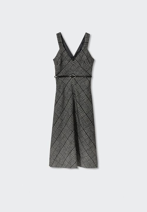 MANGO - Dress didi2 - dark grey