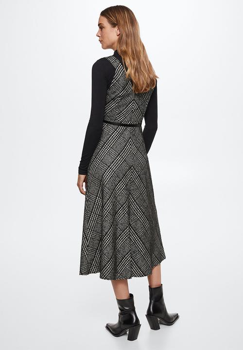 MANGO - Dress didi2 - dark grey