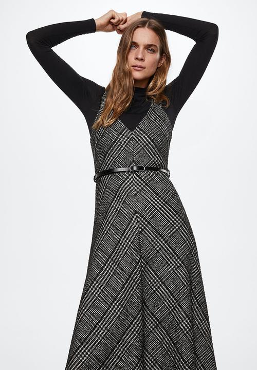 MANGO - Dress didi2 - dark grey