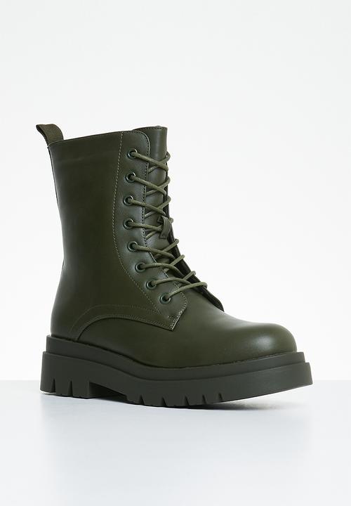Madison® - Kiki lace-up boot - khaki