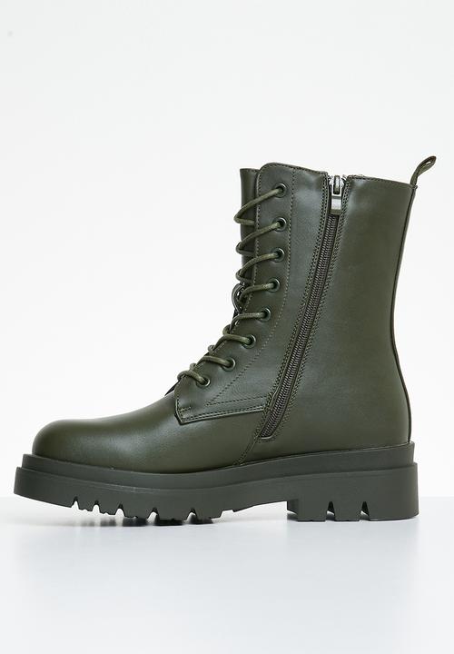Madison® - Kiki lace-up boot - khaki