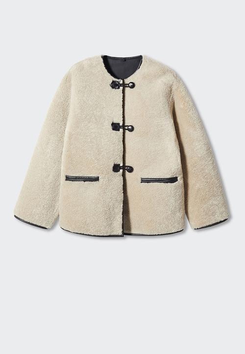 MANGO - Jacket bethoven - light beige