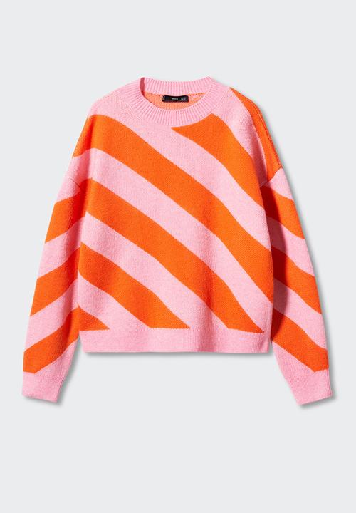 MANGO - Plus sweater padel - pink