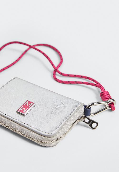 MANGO - Mini rope purse - silver