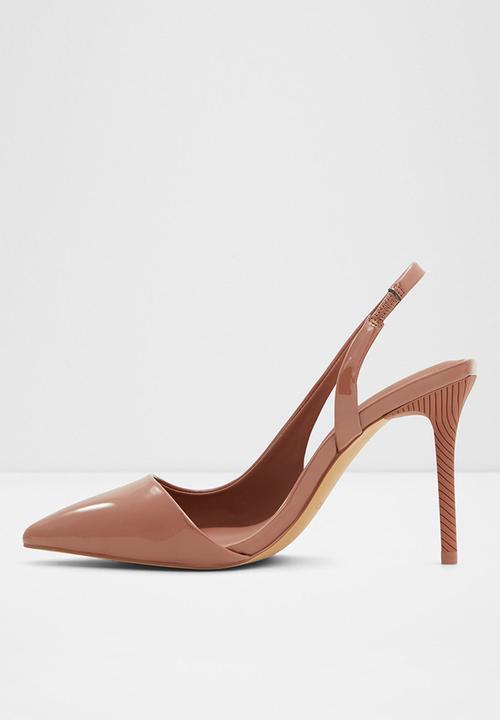 ALDO - Tirarith leather court heel - rust