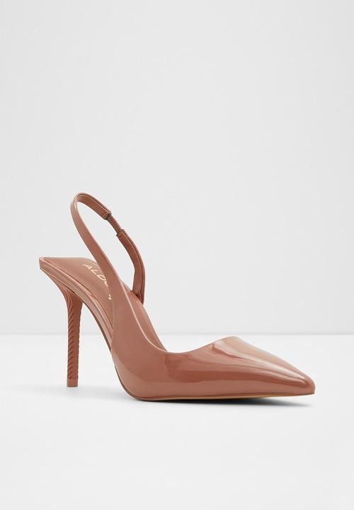 ALDO - Tirarith leather court heel - rust