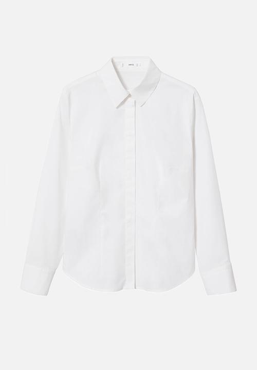 MANGO - Plus shirt sofia - white 