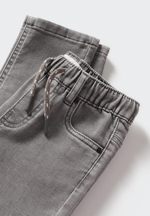 MANGO - Jeans comfy - open gray
