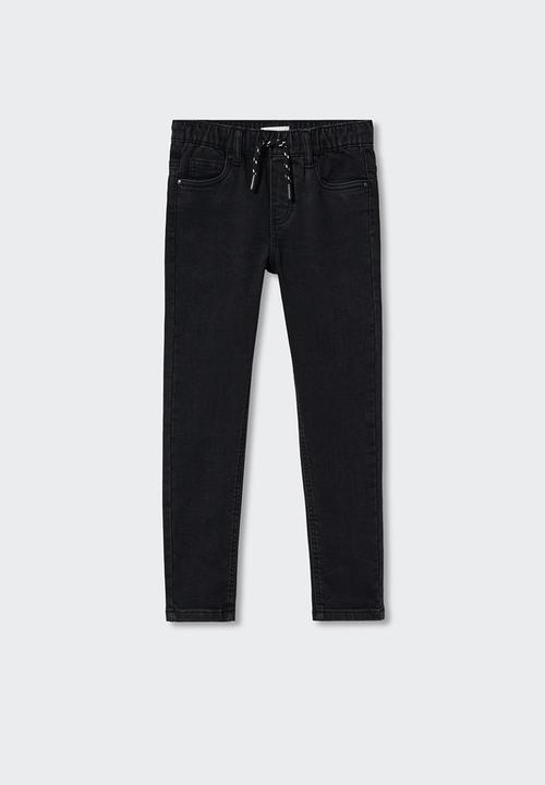 MANGO - Jeans comfy - black