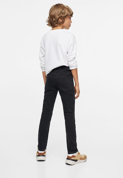 MANGO - Jeans comfy - black