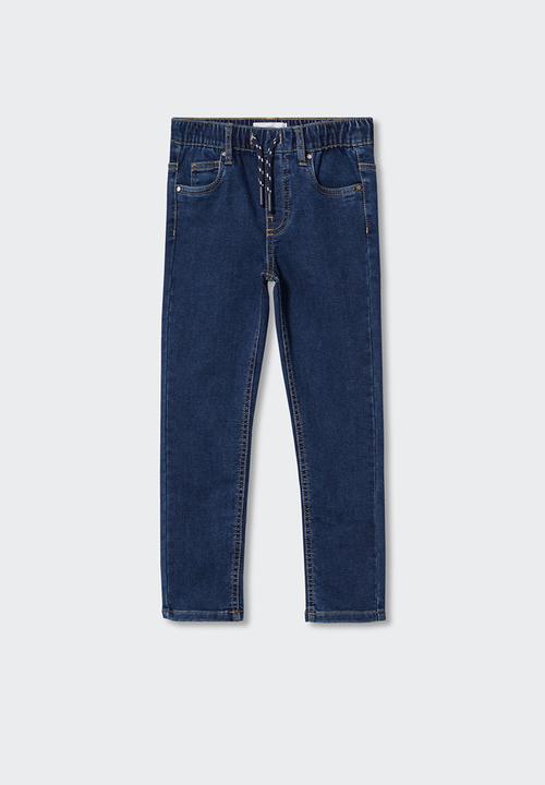 MANGO - Jeans comfy- open blue