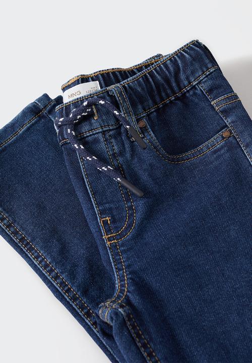 MANGO - Jeans comfy- open blue
