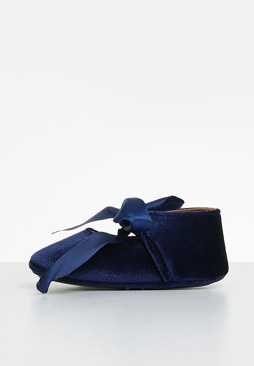Pop Candy - Faux suede pump - navy